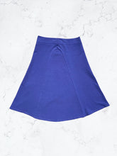 Load image into Gallery viewer, Purple Organic Cotton flare Skirt
