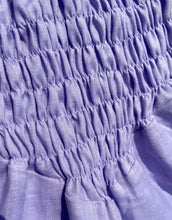Load image into Gallery viewer, Purple Long Dress with Elastic Top

