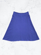 Load image into Gallery viewer, Purple Organic Cotton flare Skirt
