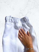 Load image into Gallery viewer, Linen Summer Shorts with Side Seam Pockets
