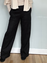 Load image into Gallery viewer, High Waisted Linen Pants with Pocket
