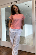 Load image into Gallery viewer, High Waisted Linen Pants with Pocket
