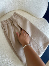 Load image into Gallery viewer, Linen Summer Shorts with Side Seam Pockets
