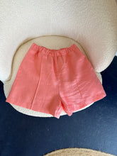 Load image into Gallery viewer, Linen Summer Shorts with Side Seam Pockets
