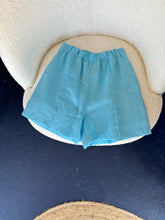 Load image into Gallery viewer, Linen Summer Shorts with Side Seam Pockets
