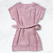 Load image into Gallery viewer, Soft Pink Linen Dress
