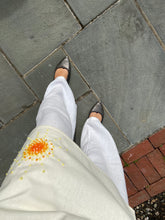 Load image into Gallery viewer, Off white Linen Tunic with a Sun Embroidery
